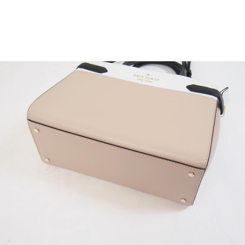 kate spade ケイトスペード/レザーカラーブロックミディアムサッチェル/WKRU6962//Aランク/71