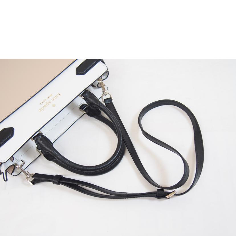 kate spade ケイトスペード/レザーカラーブロックミディアムサッチェル/WKRU6962//Aランク/71