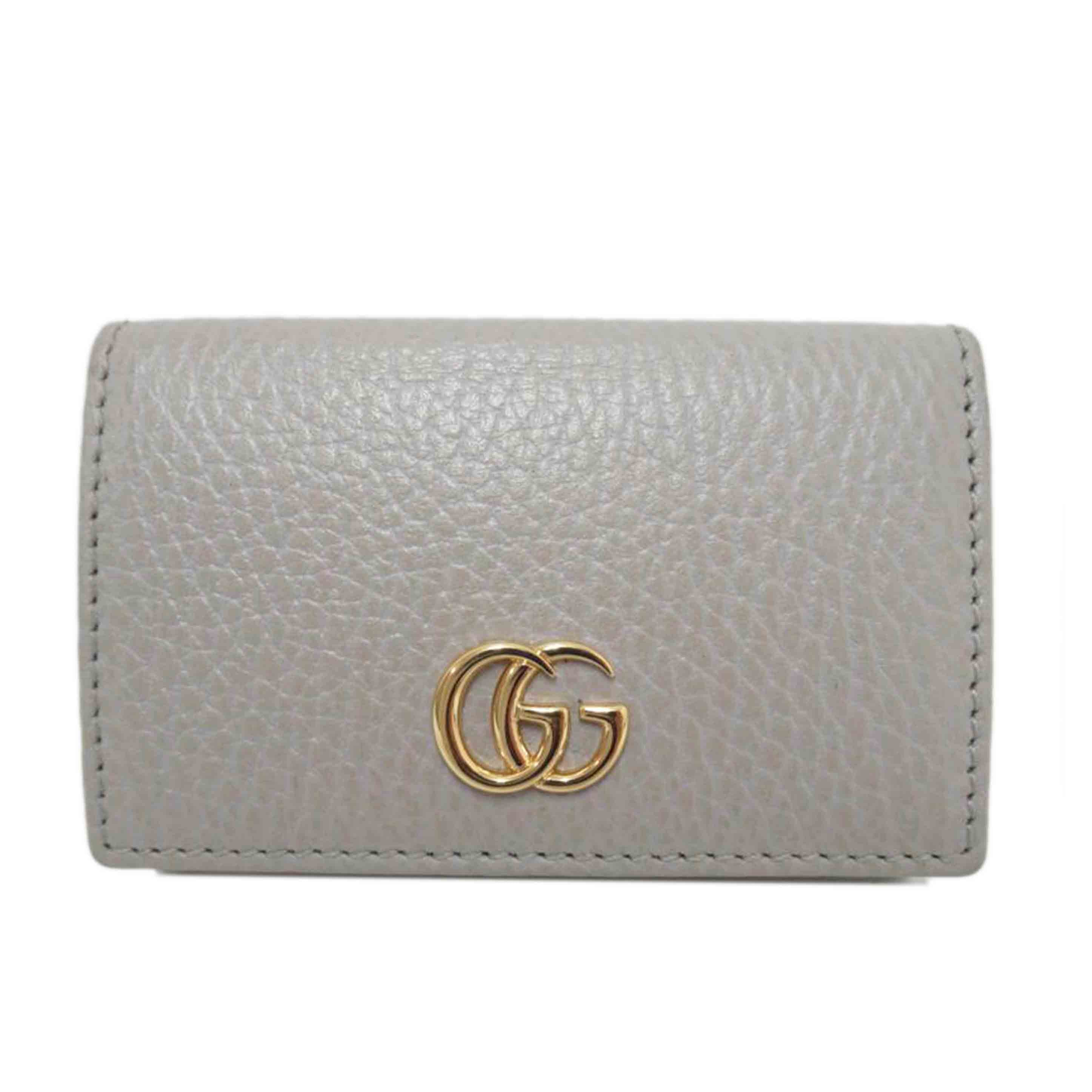 GUCCI/ダブルG 3つ折り財布/735212//534***/Aランク/63