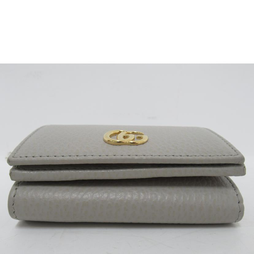 GUCCI/ダブルG 3つ折り財布/735212//534***/Aランク/63