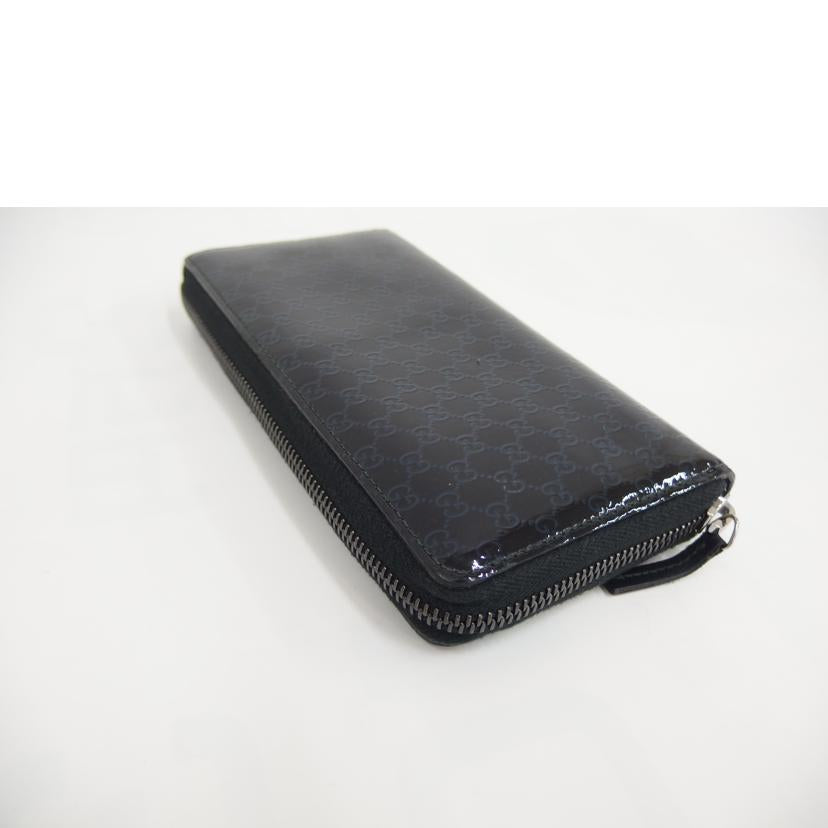 GUCCI グッチ/グッチシマラウンドファスナー/307987//Bランク/82