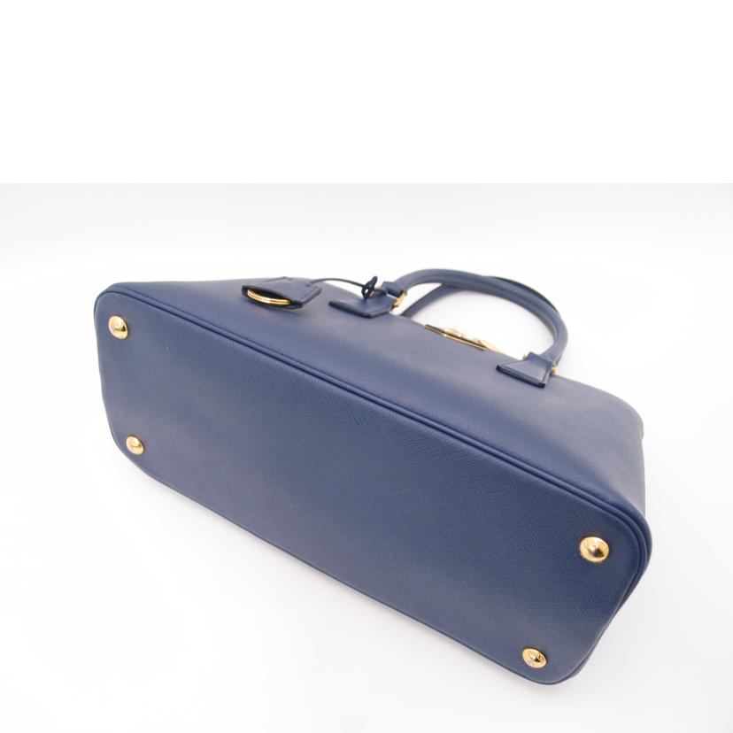 PRADA プラダ/サフィアーノ2wayハンド/ブルー/BL0537//64/ABランク/69
