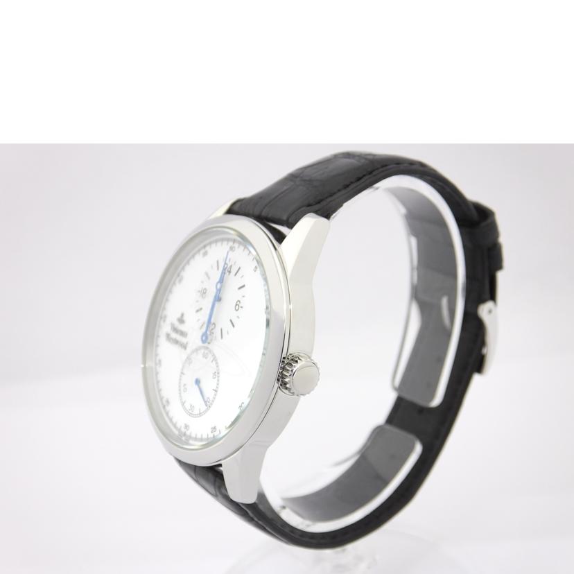 Vivienne W. ヴィヴィアンウエストウッド/オーヴ レギュレーター/白文字盤/メンズクォーツ/VW-2059//929*/Aランク/88