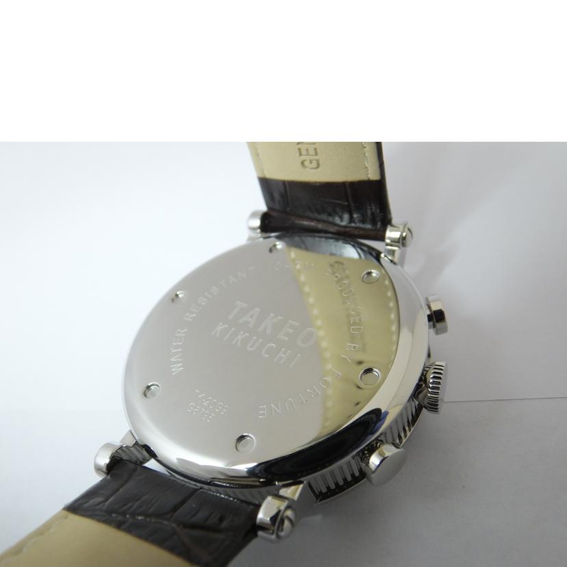 TAKEO KIKUCHI タケオ キクチ/クロノグラフデイト/メンズクォーツ/TK-20G9//G87**/Aランク/88