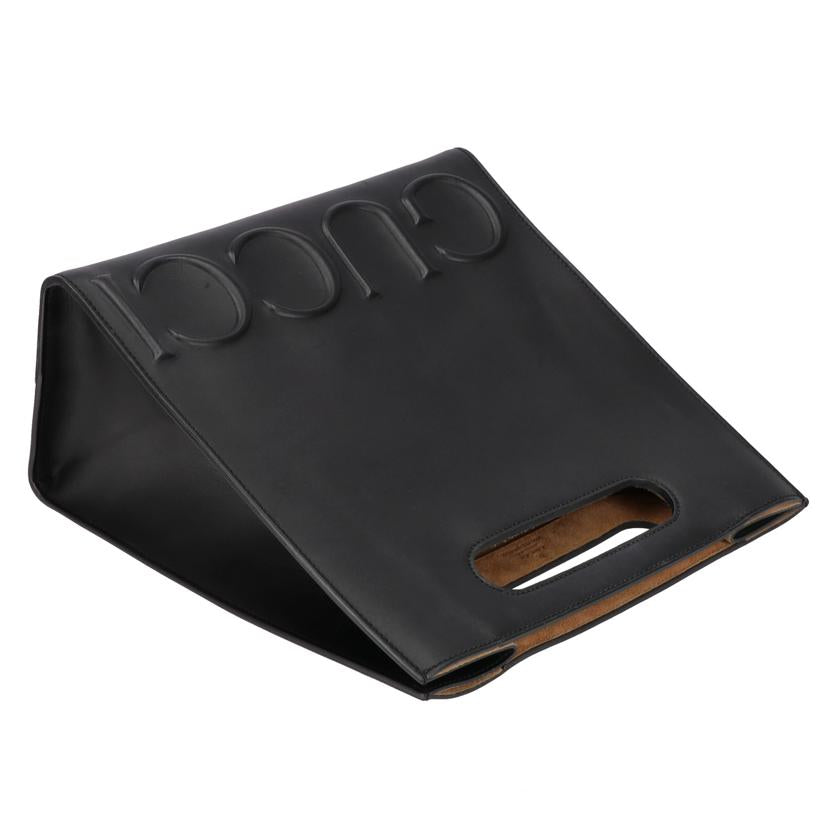 GUCCI グッチ/GUCCI/ロゴレザートート/ブラック/409378//204***/ABランク/75