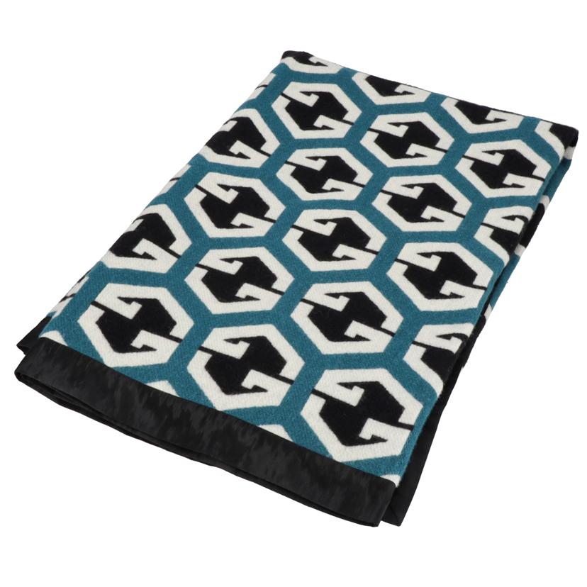 GUCCI/25 グッチ/GUCCI/GGヘキサゴンウールブランケット//サイス***********/ABランク/75