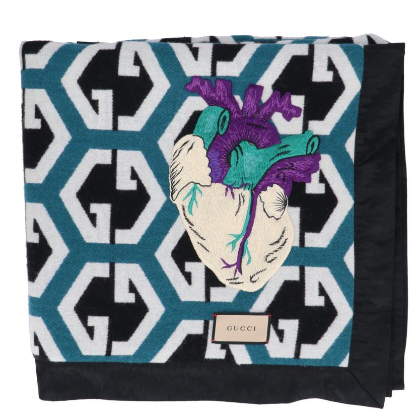 GUCCI/25 グッチ/GUCCI/GGヘキサゴンウールブランケット//サイス***********/ABランク/75