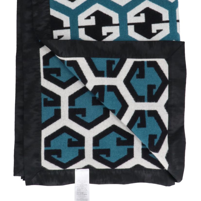 GUCCI/25 グッチ/GUCCI/GGヘキサゴンウールブランケット//サイス***********/ABランク/75