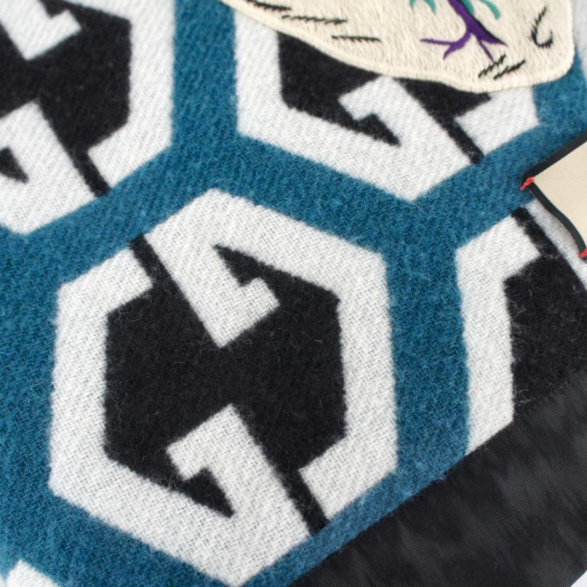 GUCCI/25 グッチ/GUCCI/GGヘキサゴンウールブランケット//サイス***********/ABランク/75