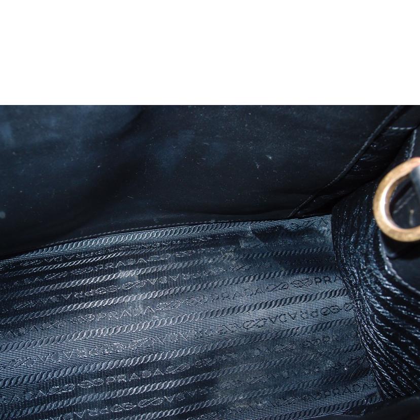 PRADA プラダ/パラディグム2wayハンド/ブラック//25/ABランク/69