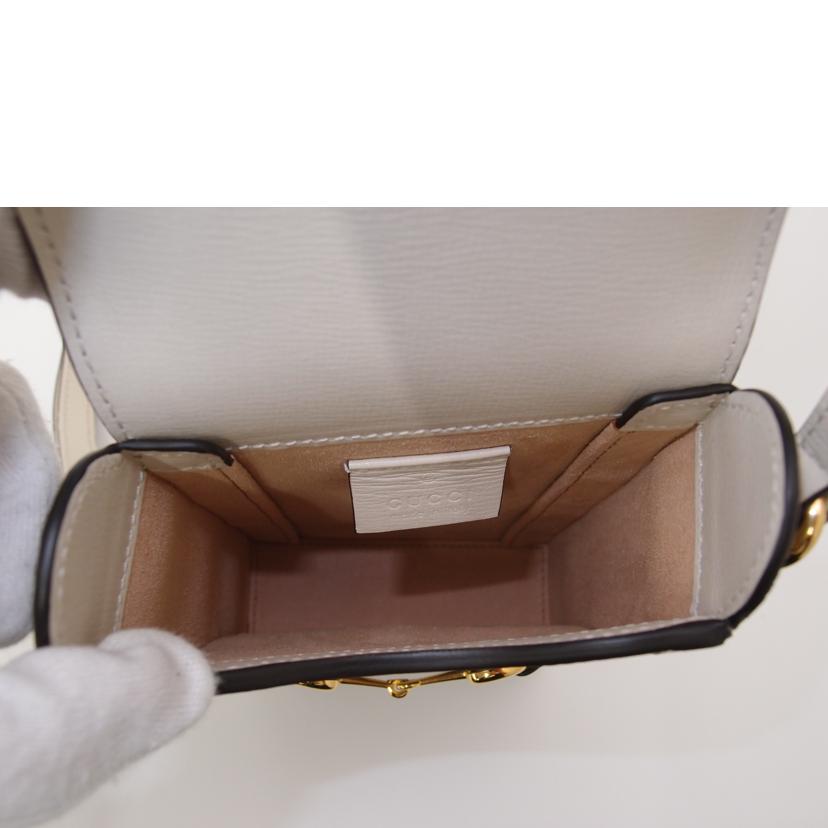 GUCCI グッチ/ホースビット1955GGスプリームショルダー/ホワイト/625615//041*/SAランク/69