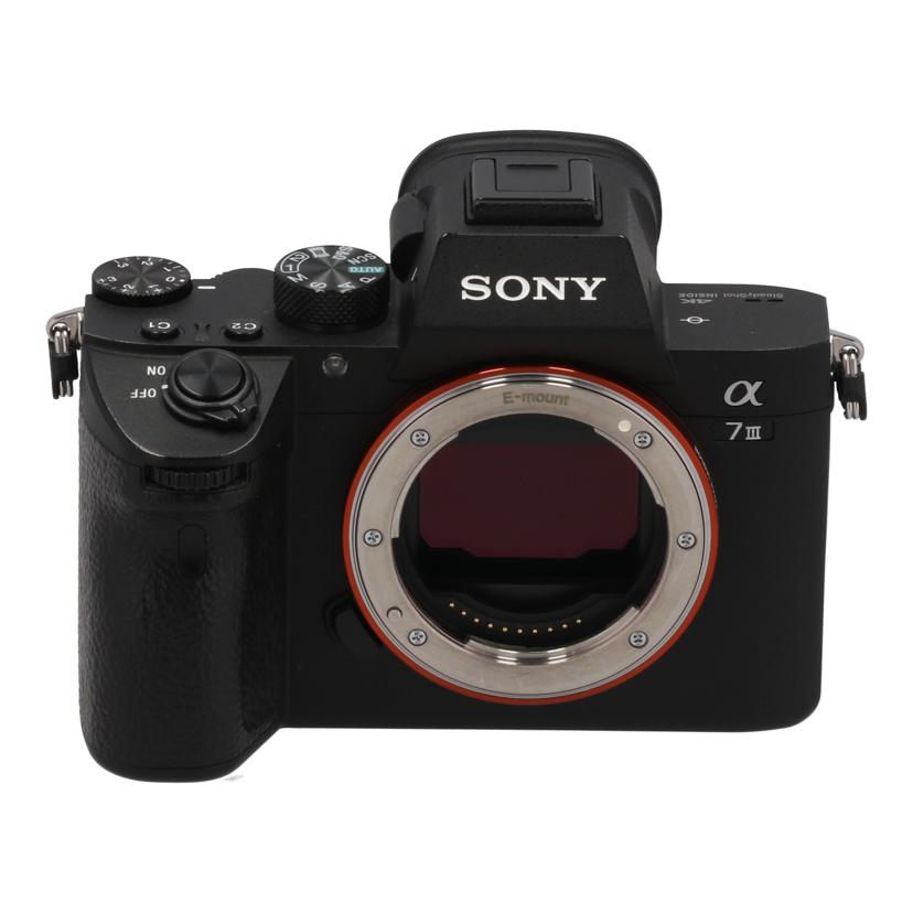 SONY ソニー /ミラーレス一眼 レンズキット/α7 III/ILCE-7M3K//30718710/Bランク/24