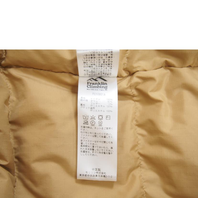 Franklin Climbing フランクリンクライミング/ダウンコート/FC10810A//Bランク/71