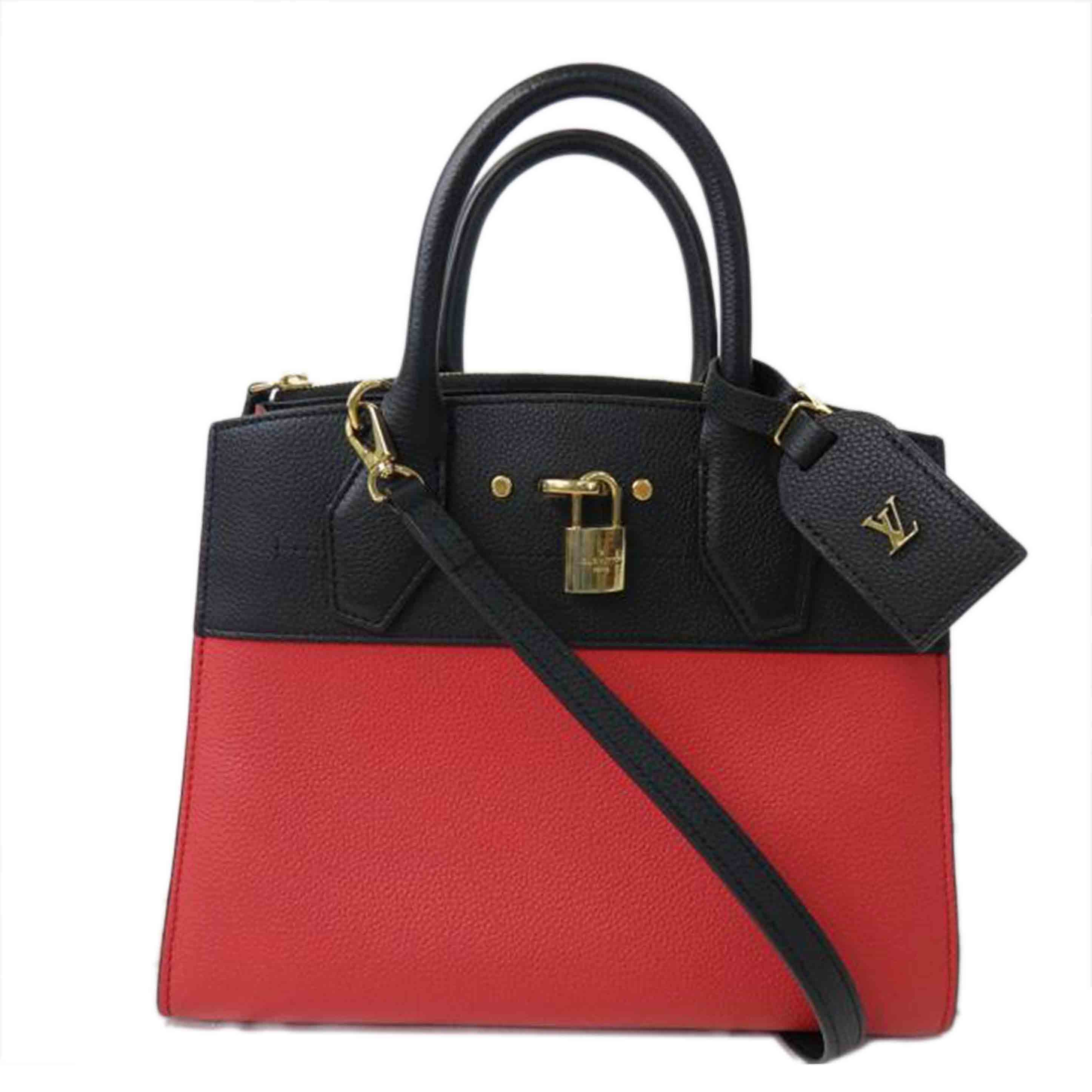 LV ルイヴィトン/シティスティーマーPM/ノワール×ルージュ/M54868//FO0***/Aランク/84