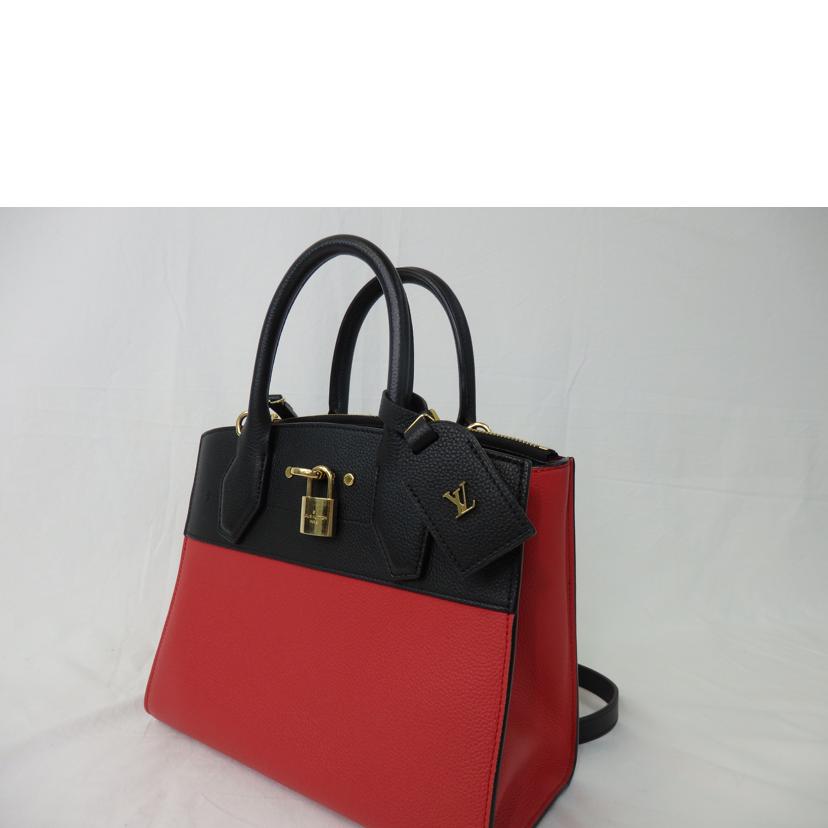 LV ルイヴィトン/シティスティーマーPM/ノワール×ルージュ/M54868//FO0***/Aランク/84