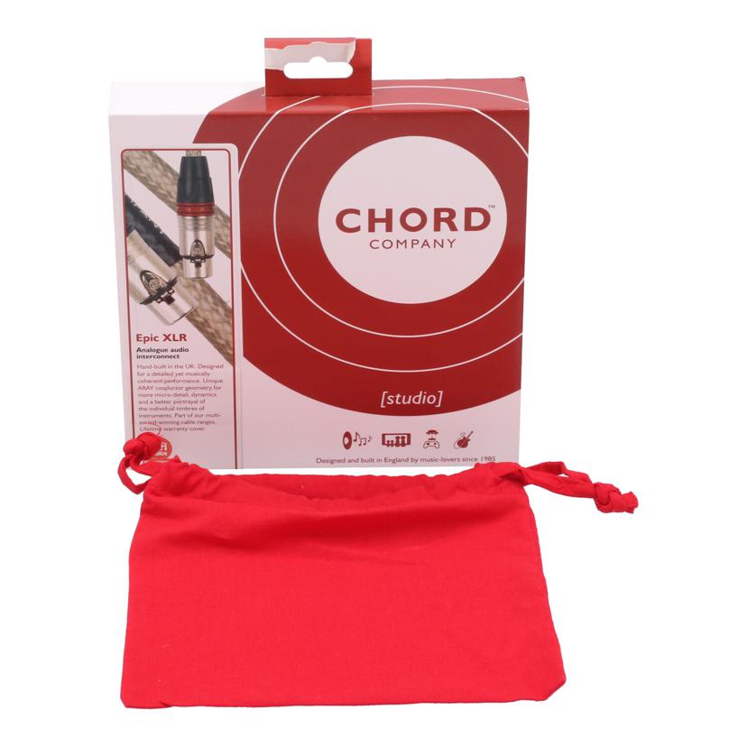 CHORD COMPANY コードカンパニー/XLRケーブル/EPIC XLR 1.0//JAN4535540227564/ABランク/82