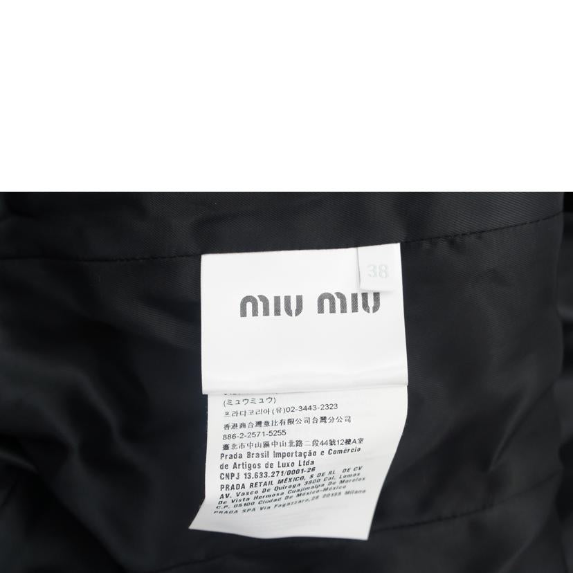 MIUMIU ミュウミュウ/ベロアコート//Aランク/75