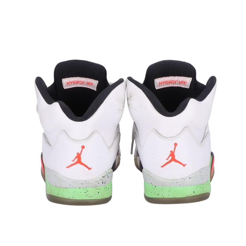 NIKE ナイキ/エアジョーダン 5 レトロ ポイズングリーン/136027-115//00886549388539/Bランク/85