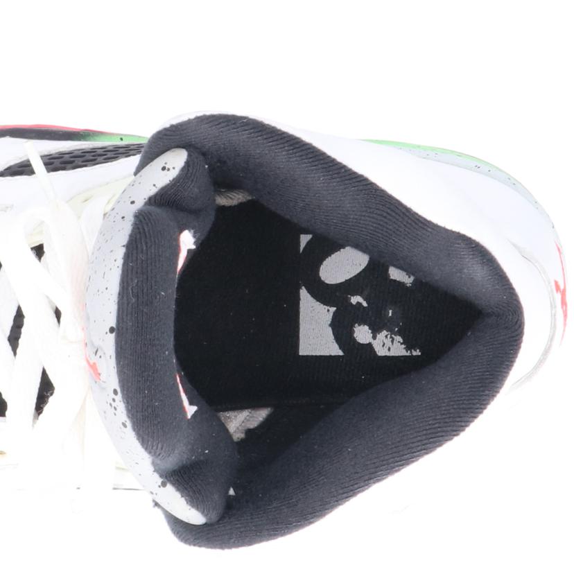 NIKE ナイキ/エアジョーダン 5 レトロ ポイズングリーン/136027-115//00886549388539/Bランク/85