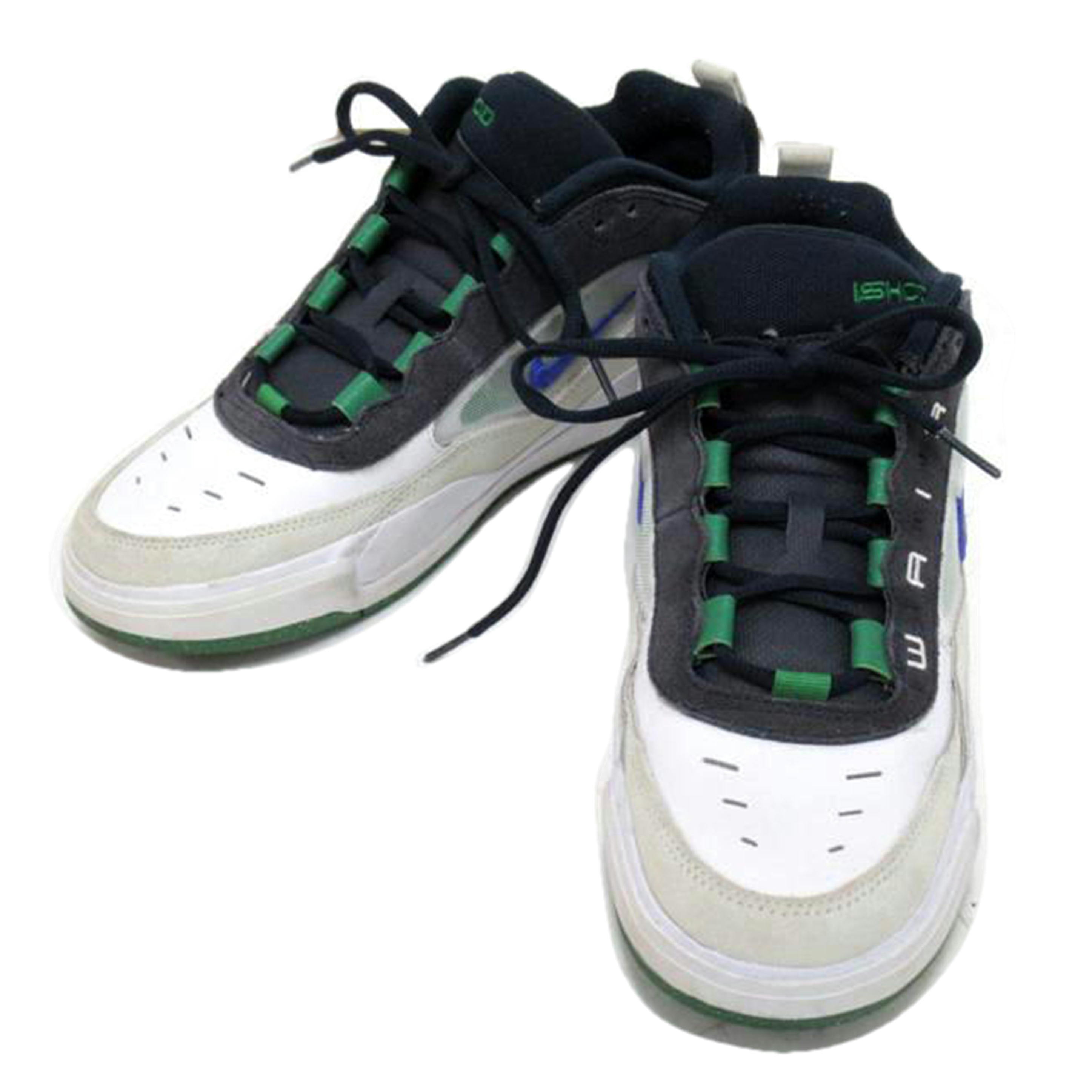 NIKE/Air Max Ishod "White/Obsidian/PineGreen/Persian Violet"/ローカットスニーカー/FB2393-101//Bランク/63