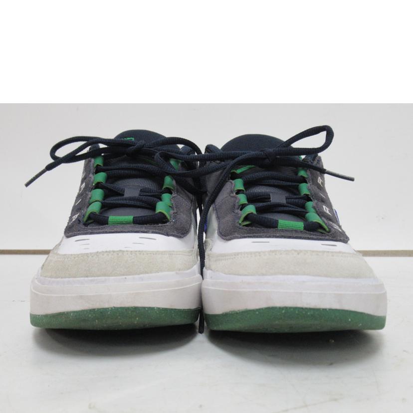 NIKE/Air Max Ishod "White/Obsidian/PineGreen/Persian Violet"/ローカットスニーカー/FB2393-101//Bランク/63