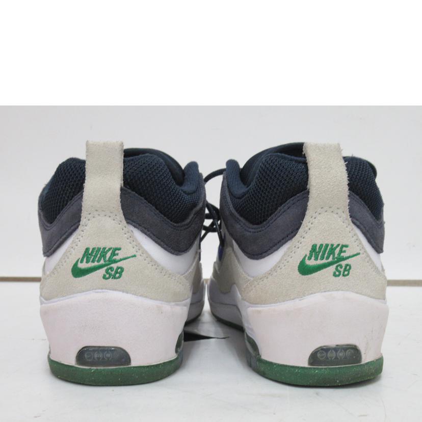 NIKE/Air Max Ishod "White/Obsidian/PineGreen/Persian Violet"/ローカットスニーカー/FB2393-101//Bランク/63