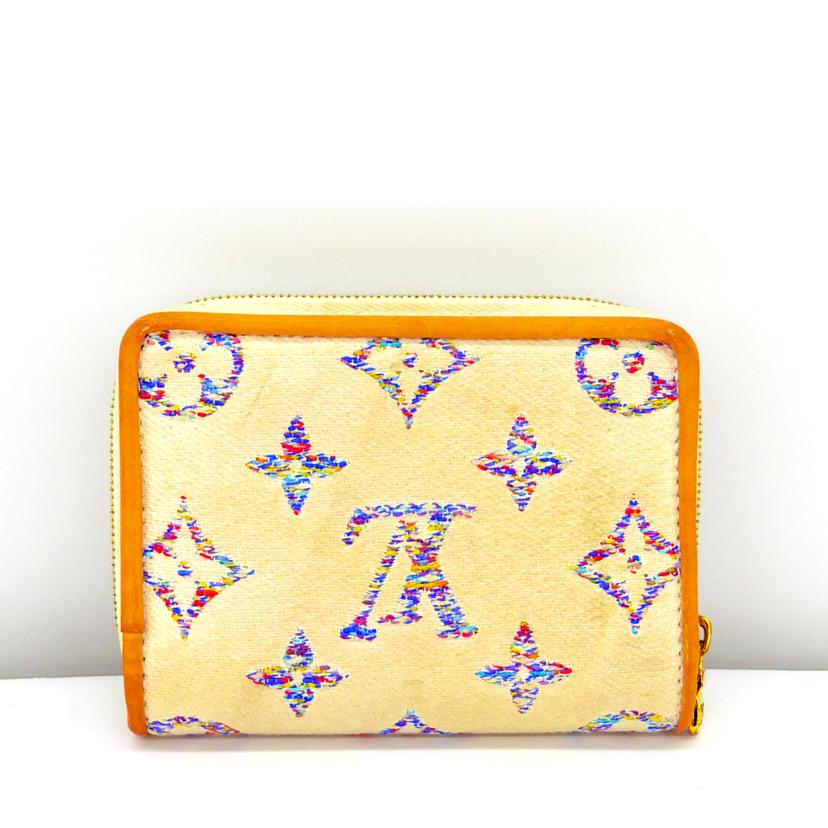 LOUIS VUITTON ルイヴィトン/ポルトフォイユ・ルー/MGジャガード/マルチカラー ホワイト/M83500//RFI*/Bランク/75