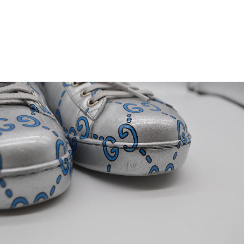 GUCCI グッチ/GGメタリックローカットレザースニーカー/27.0cm/548938//ABランク/89