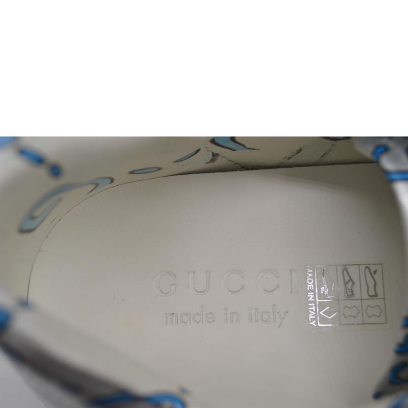 GUCCI グッチ/GGメタリックローカットレザースニーカー/27.0cm/548938//ABランク/89