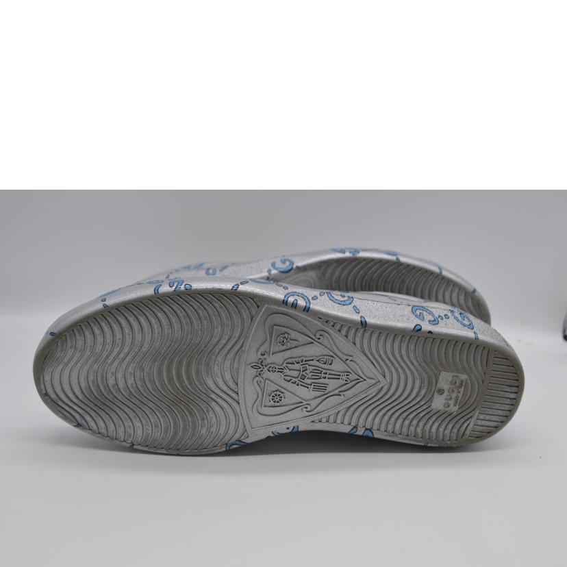 GUCCI グッチ/GGメタリックローカットレザースニーカー/27.0cm/548938//ABランク/89