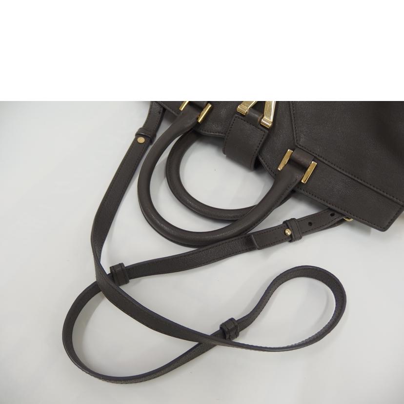 SAINT LAURENT サンローラン/カバスYライン2WAY/グレー/400666//Bランク/82