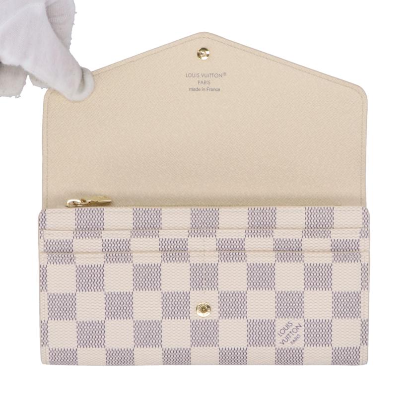LOUIS VUITTON ルイヴィトン/ポルトフォイユ・サラ/アズール/N63208//RFI*/Aランク/75