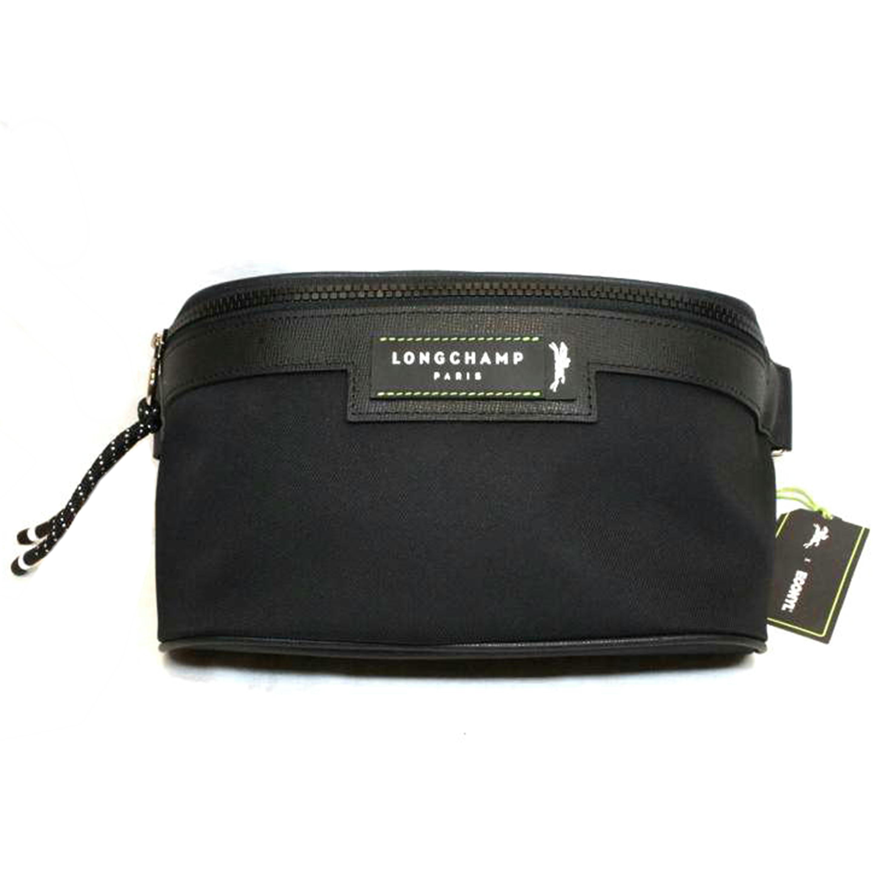 LONGCHAMP ロンシャン/ENERGY ECONYL ナイロンボディバッグブラック//SAランク/92