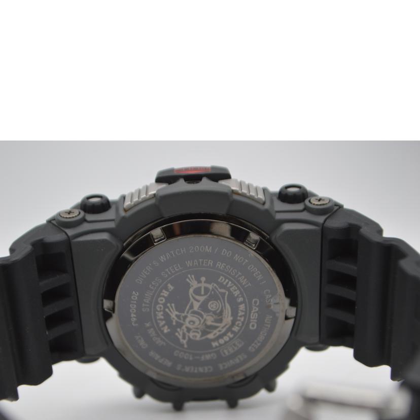 CASIO カシオ/G-SHOCK/マスターオブG フロッグマン電波ソーラー/GWF-1000-1JF//201*****/Aランク/89