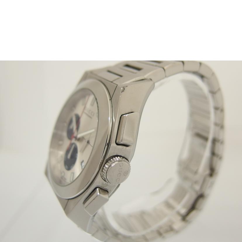 GUCCI グッチ/パンテオン/クオーツ/クロノグラフ シルバー文字盤/115.2//142*****/ABランク/04