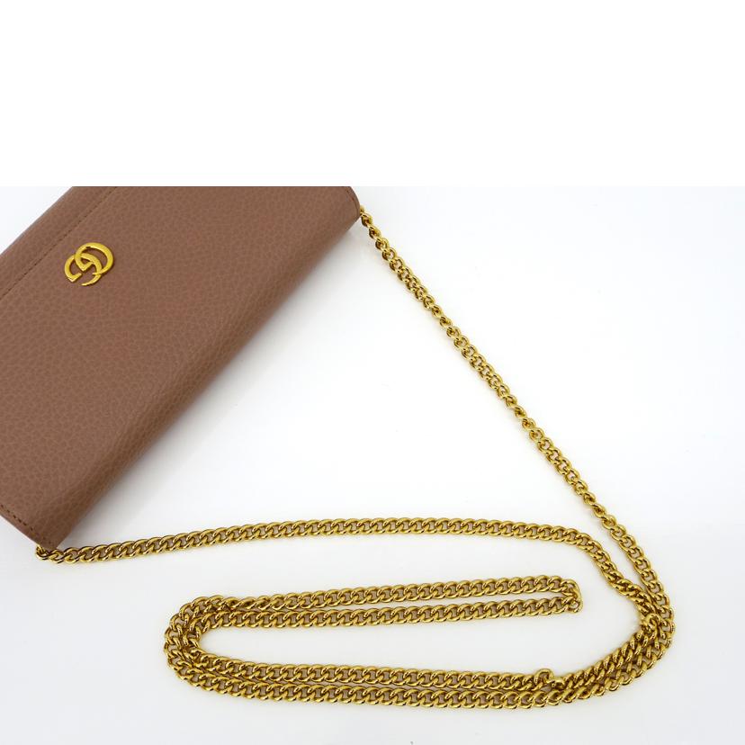 GUCCI グッチ/GGマーモント チェーンウォレット/546585//209*/SAランク/75