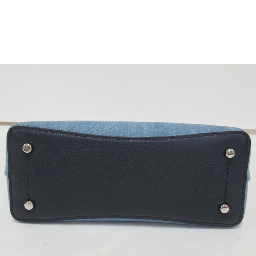 COACH/トートバッグ/デニム/91492//A20**/Aランク/63