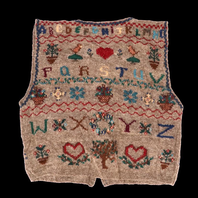 POLO Country Ralph lauren/90's/ネイティブハンドニットベスト/ラルフ//ABランク/75