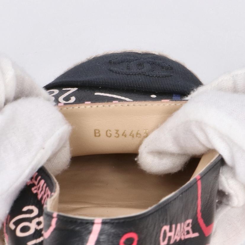 CHANEL/エスパドリーユ フラットシューズ/23.5cm//Aランク/67