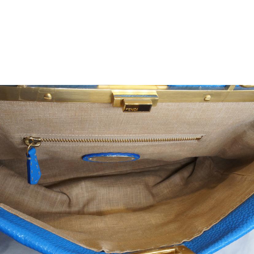 FENDI フェンディ/ピーカブーラージ2WAY/ブルー//ABランク/92