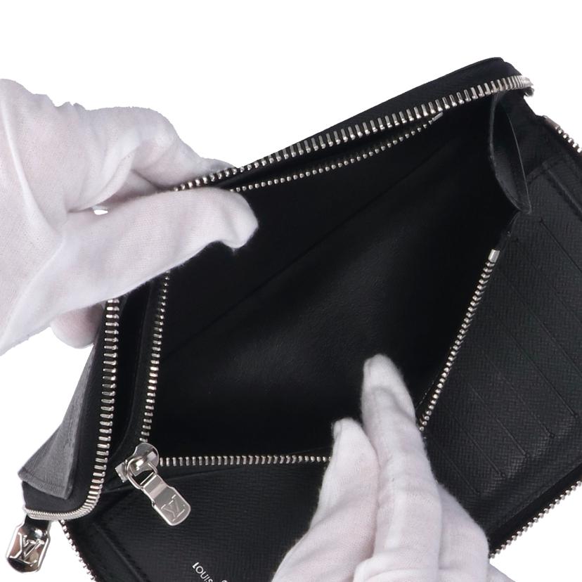LOUIS VUITTON ルイヴィトン/ジッピーウォレット・ヴェルティカル/タイガ/ノワール/M30503//CA1***/ABランク/01