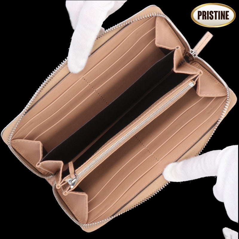 GUCCI グッチ/マットクロコダイルジップラウンドウォレット/374850//493***/SAランク/75