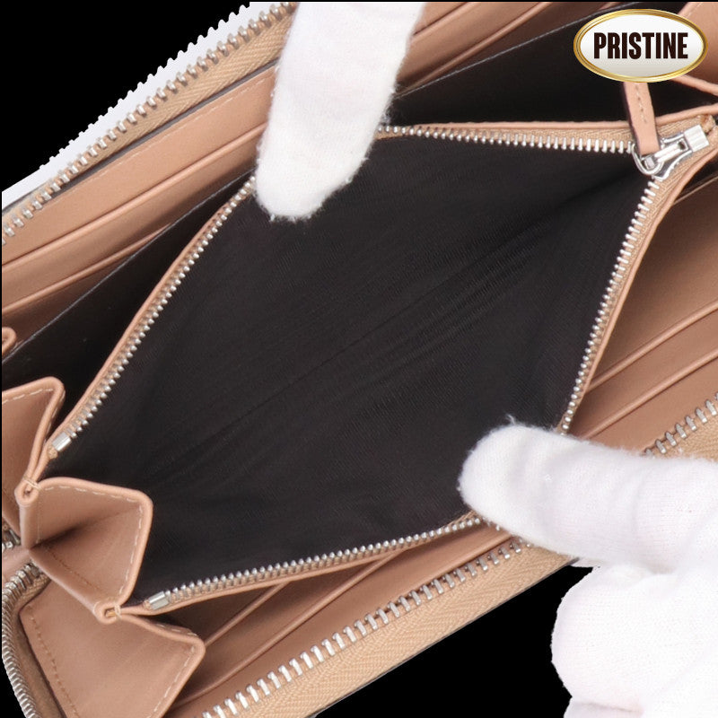 GUCCI グッチ/マットクロコダイルジップラウンドウォレット/374850//493***/SAランク/75