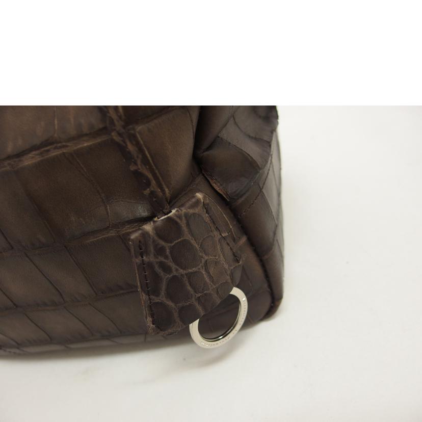 ADMJ アクセソワ ドゥ マドモワゼル/レザーハンド/ダークブラウン/12SS01001SC//ABランク/04