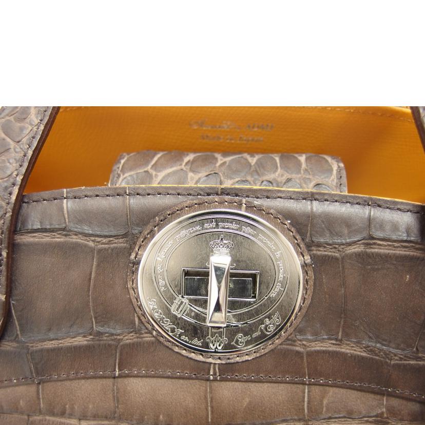 ADMJ アクセソワ ドゥ マドモワゼル/レザーハンド/ダークブラウン/12SS01001SC//ABランク/04