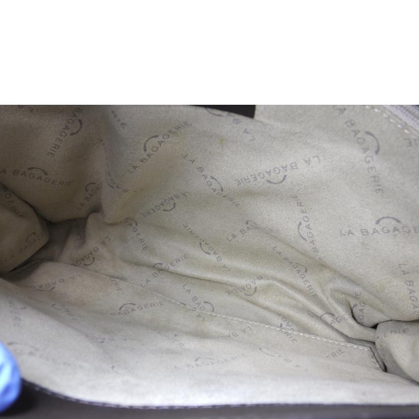 LA BAGAGERIE/パイソンハンドバック//ABランク/88