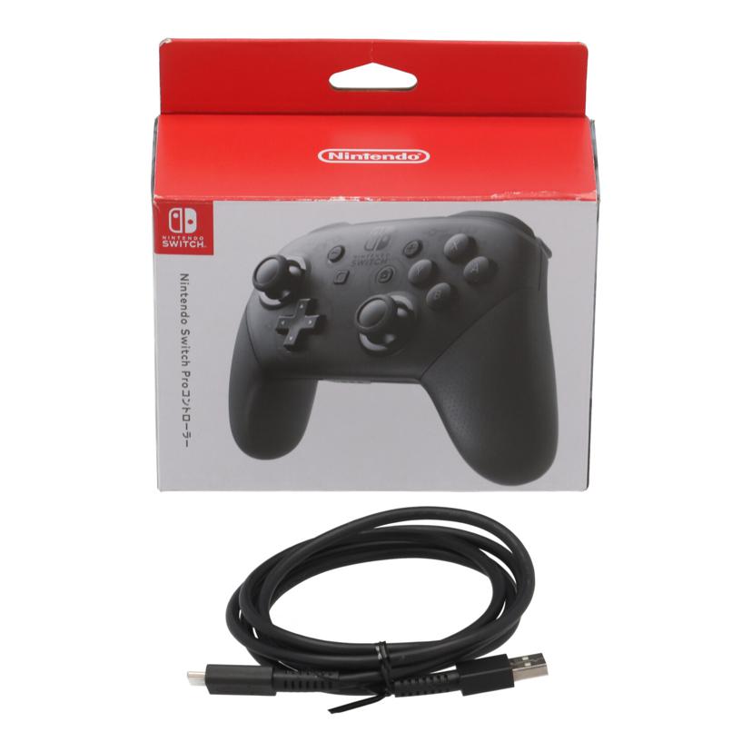 Nintendo 任天堂 ニンテンドー /Switch Proコントローラー/HAC-A-FSSKA//-/Bランク/82