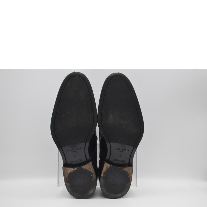 LV ルイ・ヴィトン/メダリオンレースアップレザーシューズ/24.5cm//ST0***/Bランク/89