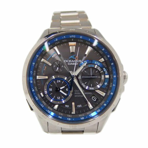 CASIO カシオ/オシアナス/GPSハイブリッド電波ソーラー/OCW-G1000//001*****/ABランク/82