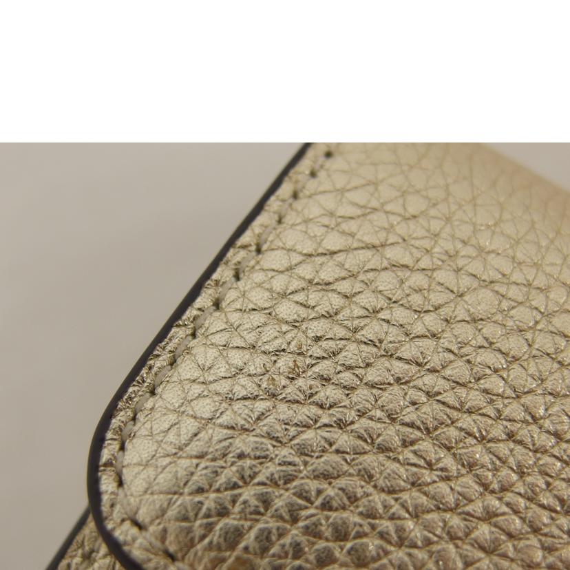 COACH コーチ/チェーン ミニポーチ/ゴールドカラー/C6720//Aランク/04